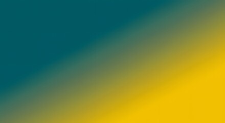 Obraz premium Teal Yellow Gradient Background Abstract Texture for Design