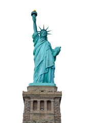 Fototapeta premium Statue of Liberty Cutout in Manhattan, New York, USA