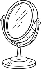 Side View Makeup Mirror