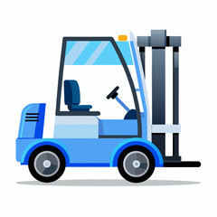 forklift truck and forklift
