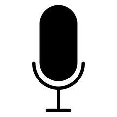 Microphone vector Icon , variant mic icon, Podcast microphone icon, web and mobile icons, vector illustration.  