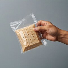 spons in a hand