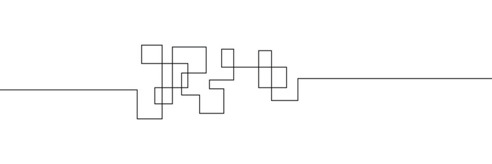 Hand-Drawn Scribbles of Tangled Intertwined Lines in Different Shapes and Size. Editable Line. Adjustable Stroke Width . Vector Illustration . EPS 20 . 