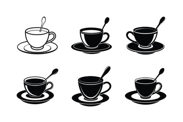 Cattail Grass Line Drawing for Nature Designs