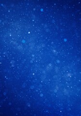 Fototapeta premium Abstract Blue Background With Bokeh Light And Sparkling Dust Photo
