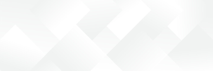 Abstract pattern white geometric banner design background.
