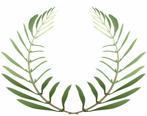 Couronne de feuilles 