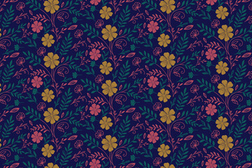 outline floral seamless repeat, single line bloom art, abstract flower fashion fabric, trendy botanical textile sketch, hand drawn cotton flower design, minimal flower pattern structure, repeating flo