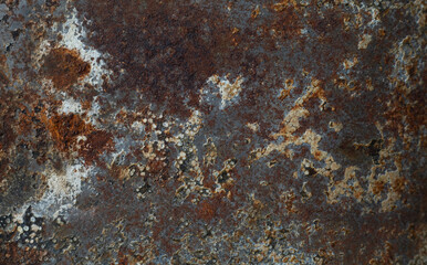 dark rusty iron surface background