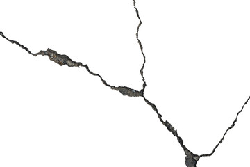 crack wall texture element