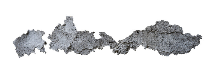 cement plaster texture isolated