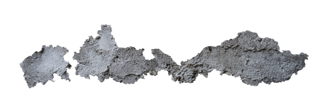 cement plaster texture isolated