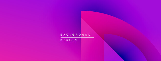 Abstract gradient background. Pink, purple hues blend smoothly. Text reads background design centered within shape. Modern, vibrant visual.