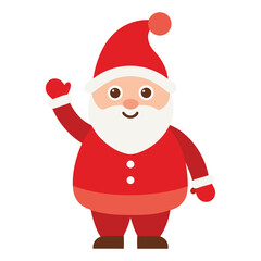 cartoon santa claus
