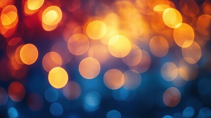 Fototapeta premium Vibrant light streaks dance in darkness, a dreamy fusion of color and motion