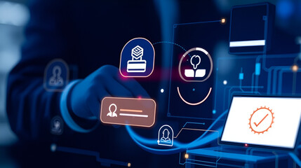 Assurance and warranty highlighted through innovative digital solutions.