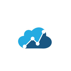 cloud technology logo vector