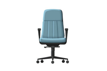 Fototapeta premium Stylish and Ergonomic Modern Office Chair for Enhanced Productivity