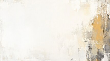 Abstract painting with light and dark hues.