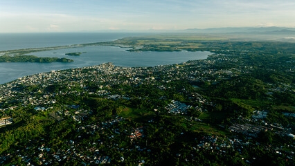 Mountain-Top Town Sunrise - Tropical Adventure