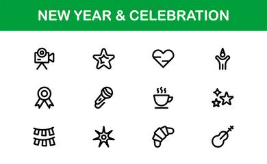 Politics Icon Set Featuring Government, Voting, Campaign, Election, and Public Service Elements in a Clean, Minimalist, SEO-Optimized Vector Style