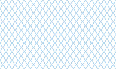 Fototapeta premium 縦に長い水色の線が太いパターンが続く網目模様