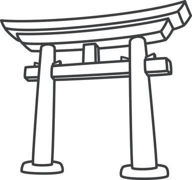 石鳥居（明神鳥居）