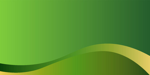 Abstract green wavy background. Vector Illustration eps 10