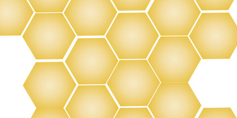 Colorful 3D Geometric hexagon Technology Structure with Polygonal Honeycomb Pattern and Luxury Design Elements for a Sleek, Modern High-Tech Vector Background

