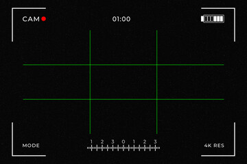 Camera HUD Interface Overlay