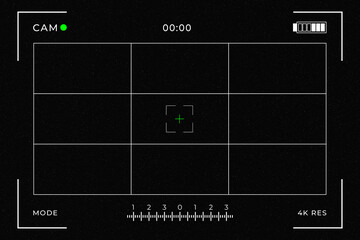 Camera HUD Interface Overlay