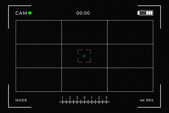 Camera HUD Interface Overlay
