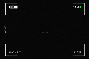 Camera HUD Interface Overlay