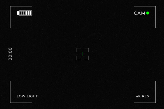 Camera HUD Interface Overlay