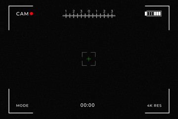 Camera HUD Interface Overlay
