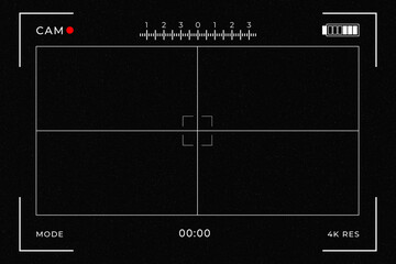 Camera HUD Interface Overlay