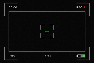 Camera HUD Interface Overlay