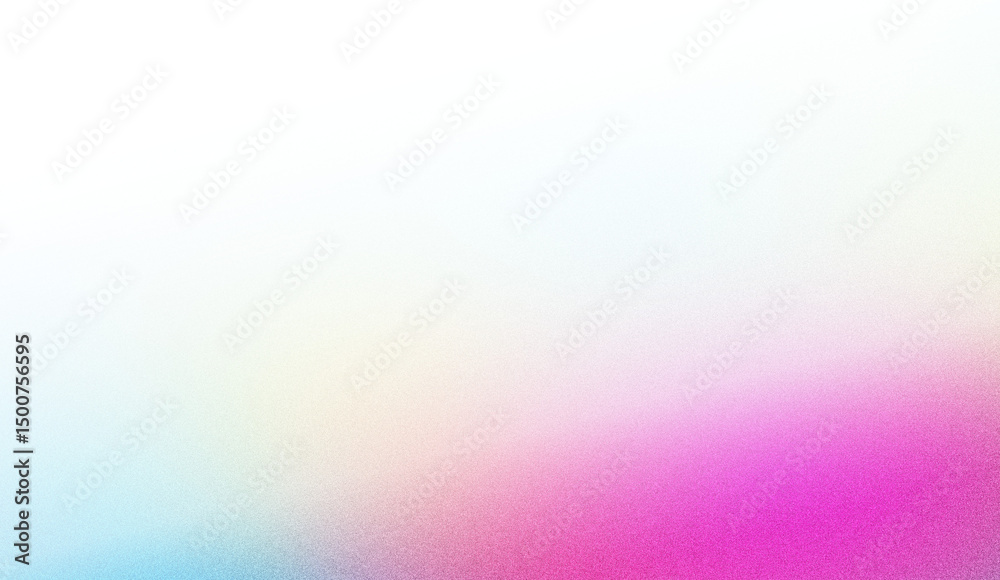 Poster Abstract colorful gradient transparent background with pixelated texture. (2)