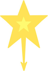 Obraz premium Star location icon