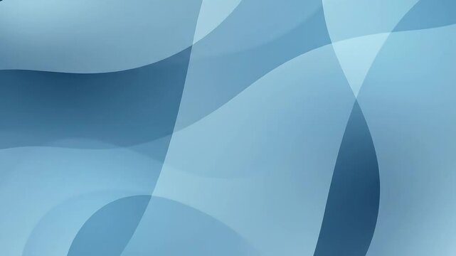 Abstract Blue Wave Background Seamless Loop Animation 4K Ultra HD Video for Motion Graphics Projects Presentations Websites and More