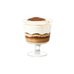 Delicious Tiramisu Dessert Creamy Layers of Coffee-Soaked Ladyfingers, Mascarpone, and Cocoa