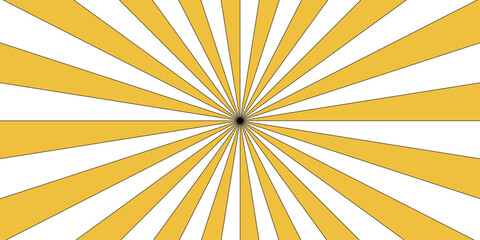 Retro sunburst background with rays or stripes in the center. Sun burst retro .Sunburst background vector illustration pattern beam rays. Spiral radial striped backdrop.