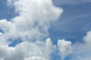 Blue Sky and White Clouds
