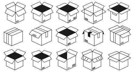 3d cubes vector illustration