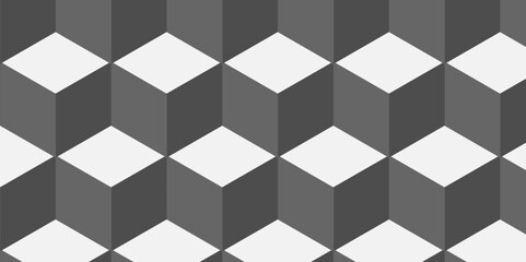 Abstract square white cubic square shape backdrop texture. cube geometric wall and floor vector diamond hexagon triangle wallpaper background.	