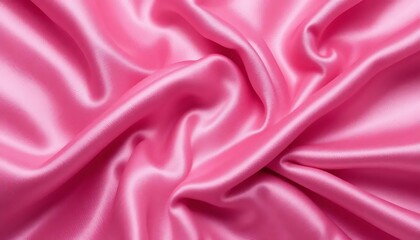 Obraz premium pink silk fabric background