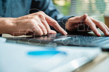 Workflow process solution plan management. Flowchart implement strategy interface diagram.