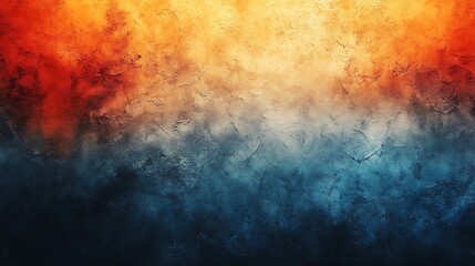 Obraz premium Fiery and frosty textured background