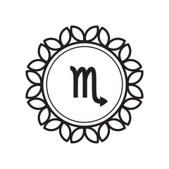 Scorpio Zodiac Frame