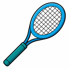 tennis racket and ball